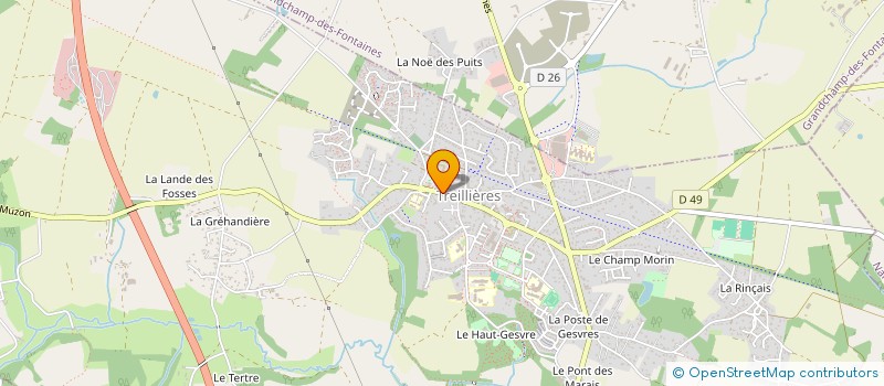localisation de l'entreprise MONSIEUR MICHEL DURAND à TREILLIERES