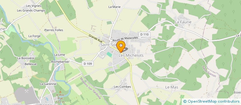 localisation de l'entreprise MONSIEUR MICHEL DURAND à SAINT-SORNIN