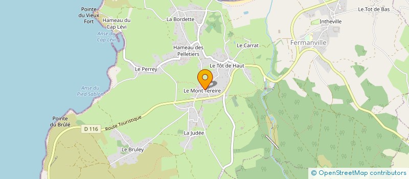 localisation de l'entreprise MONSIEUR MICHEL DUREL  FERMANVILLE