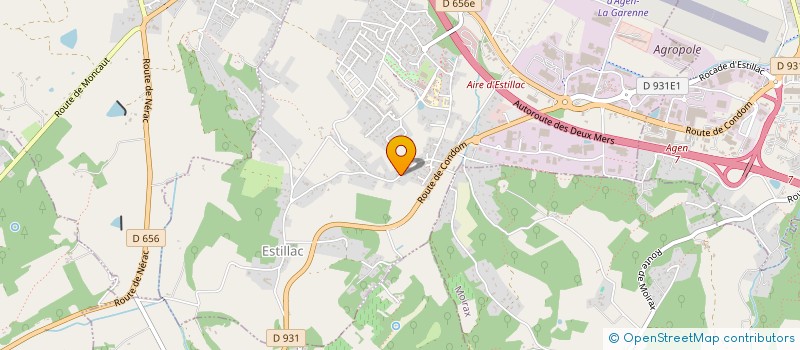 localisation de l'entreprise MONSIEUR MICHEL DURENQUE  AGEN