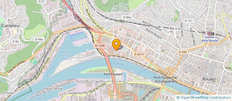 localisation de l'entreprise MONSIEUR MICHEL DUSSAUX  ROUEN