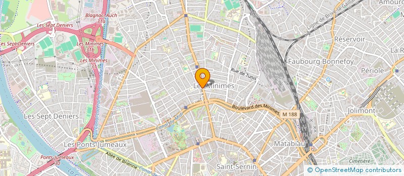 localisation de l'entreprise MONSIEUR MICHEL DUTECH à TOULOUSE