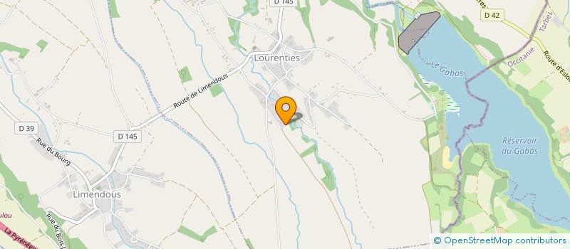 localisation de l'entreprise MONSIEUR MICHEL DUTIL  LOURENTIES