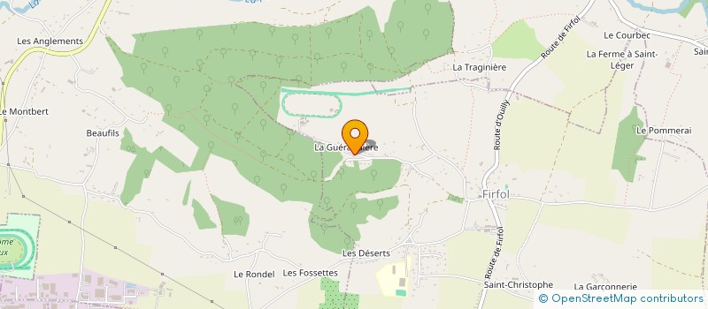 localisation de l'entreprise MONSIEUR MICHEL DUTOT  FIRFOL