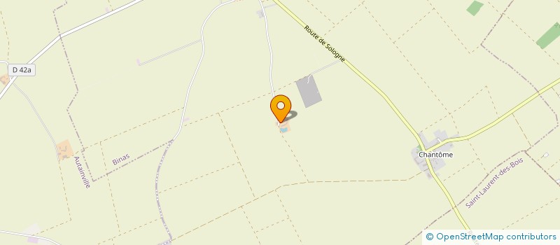 localisation de l'entreprise MONSIEUR MICHEL DUTRAY  BINAS