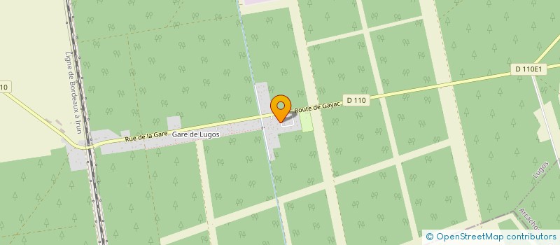 localisation de l'entreprise MONSIEUR MICHEL DUTREUIL  LUGOS