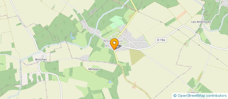 localisation de l'entreprise MONSIEUR MICHEL DUTRIAUX  MONTCEAUX-LES-MEAUX