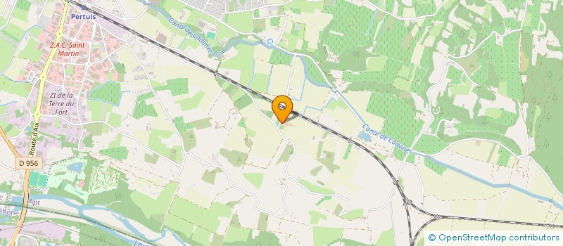 localisation de l'entreprise MONSIEUR MICHEL DUVAL  BEAUMONT-DE-PERTUIS