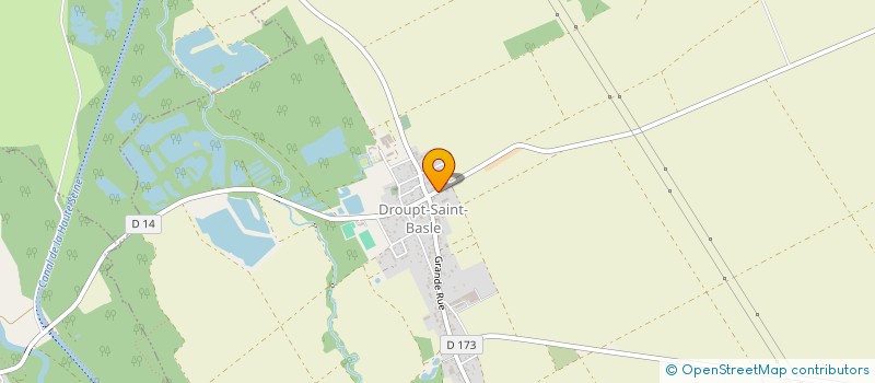 localisation de l'entreprise MONSIEUR MICHEL ECUVILLON  LES GRANDES-CHAPELLES