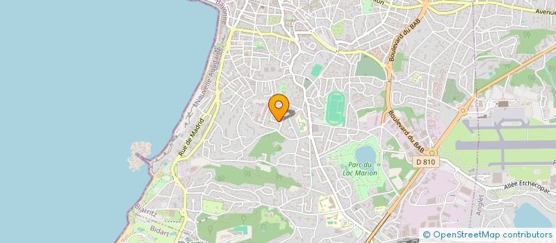 localisation de l'entreprise MONSIEUR MICHEL ELHUYAR à BIARRITZ