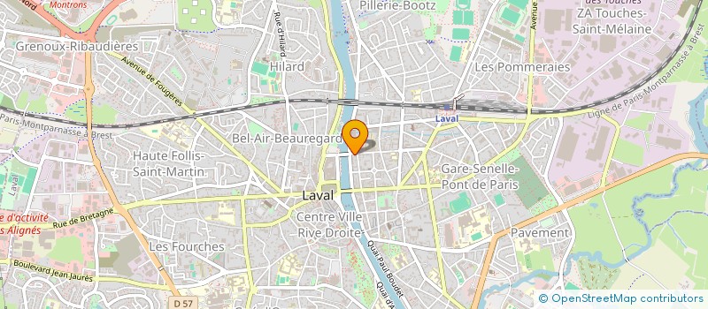 localisation de l'entreprise MONSIEUR MICHEL ELIZALDE à LAVAL