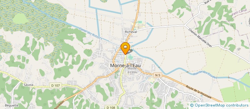 localisation de l'entreprise MONSIEUR MICHEL ELMUDESI à MORNE A L'EAU