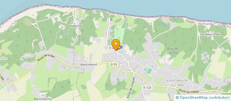 localisation de l'entreprise MONSIEUR MICHEL ELOY  VARENGEVILLE-SUR-MER