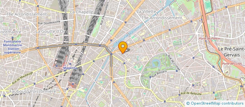 localisation de l'entreprise MONSIEUR MICHEL EMILE NTONE  PARIS