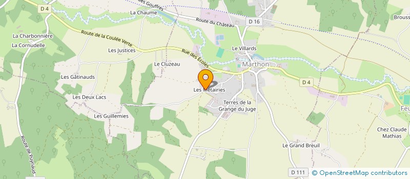localisation de l'entreprise MONSIEUR MICHEL EMMANUEL à CHAZELLES