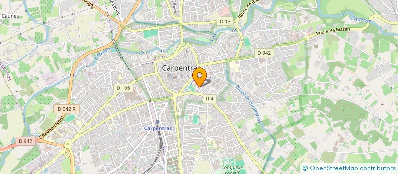 localisation de l'entreprise MONSIEUR MICHEL EMONNOT à CARPENTRAS
