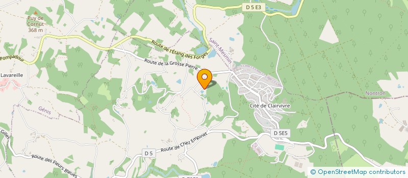 localisation de l'entreprise MONSIEUR MICHEL ENGLERT  SALAGNAC