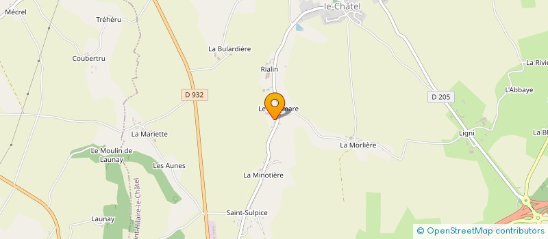 localisation de l'entreprise MONSIEUR MICHEL EPINETTE à SAINT-HILAIRE-LE-CHATEL