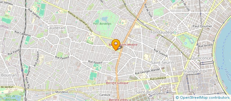 localisation de l'entreprise MONSIEUR MICHEL EREZUE  BORDEAUX