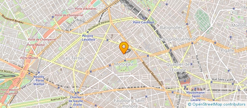 localisation de l'entreprise MONSIEUR MICHEL ESCANDE à PARIS