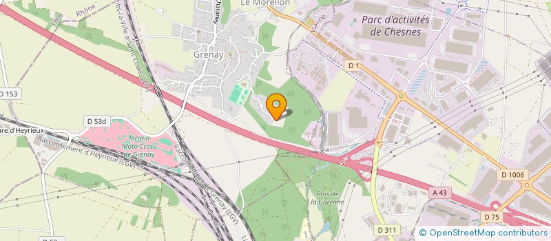 localisation de l'entreprise MONSIEUR MICHEL ESCOFFIER  GRENAY