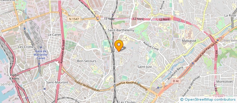localisation de l'entreprise MONSIEUR MICHEL ESCUDER à MARSEILLE