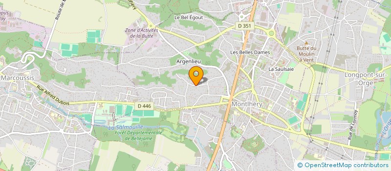localisation de l'entreprise MONSIEUR MICHEL ESNAULT à MONTLHERY