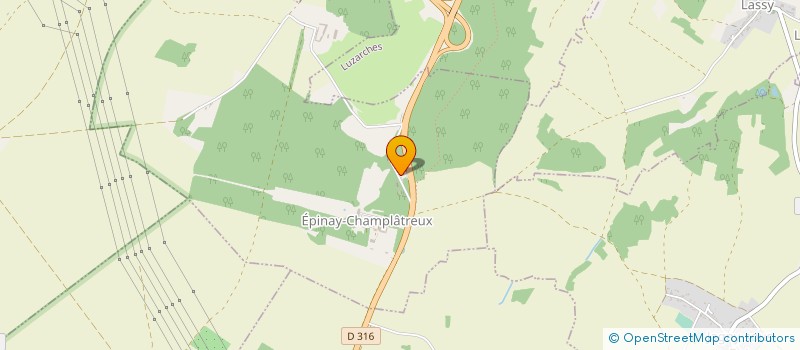 localisation de l'entreprise MONSIEUR MICHEL ESTIENNE  BELLOY-EN-FRANCE