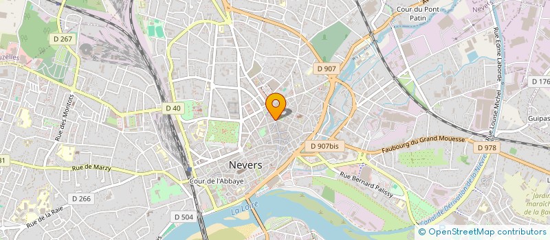 localisation de l'entreprise MONSIEUR MICHEL ESTORGE à NEVERS
