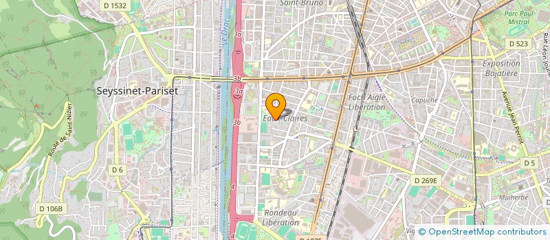 localisation de l'entreprise MONSIEUR MICHEL ETCHESSAHAR  GRENOBLE