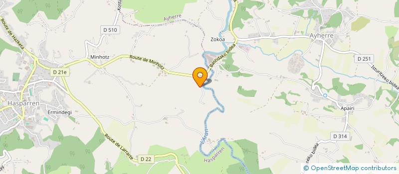 localisation de l'entreprise MONSIEUR MICHEL ETCHEVERRY à HASPARREN