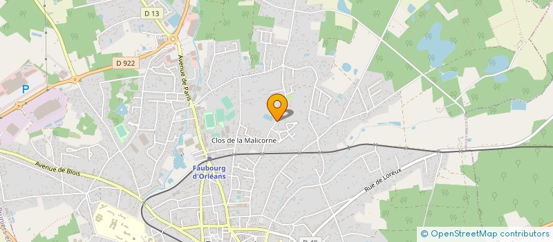 localisation de l'entreprise MONSIEUR MICHEL ETIENNE  ROMORANTIN-LANTHENAY