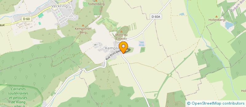 localisation de l'entreprise MONSIEUR MICHEL EVORA  KEMPLICH