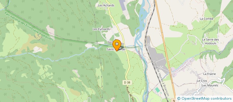 localisation de l'entreprise MONSIEUR MICHEL EYMAR  REOTIER