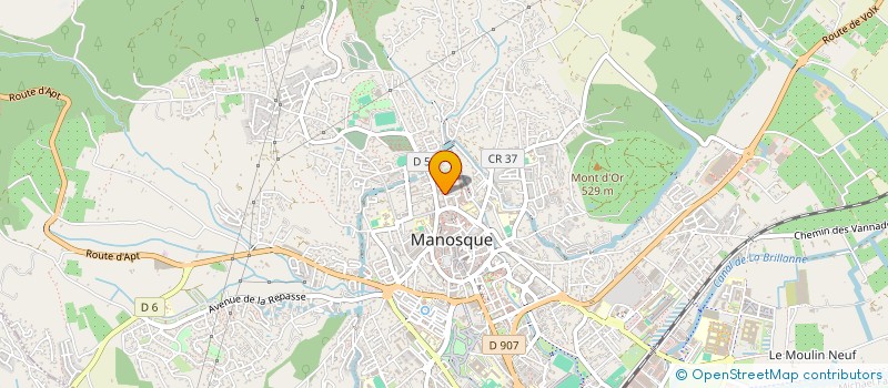 localisation de l'entreprise MONSIEUR MICHEL EYNAUDI à MANOSQUE
