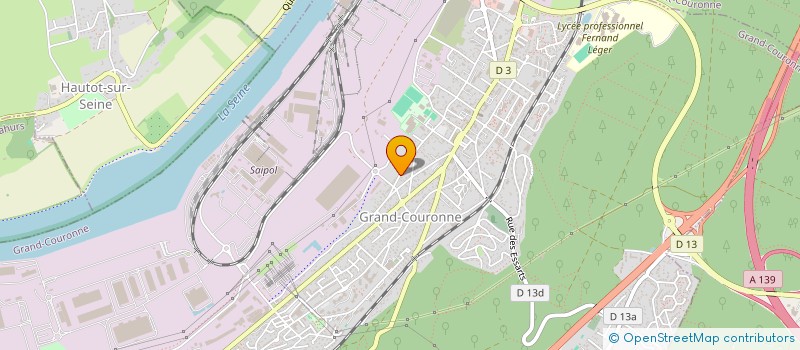 localisation de l'entreprise MONSIEUR MICHEL FABBRI  GRAND-COURONNE