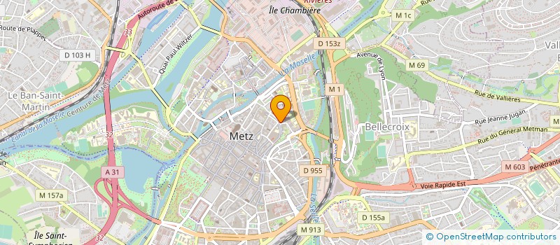 localisation de l'entreprise MONSIEUR MICHEL FABER à METZ