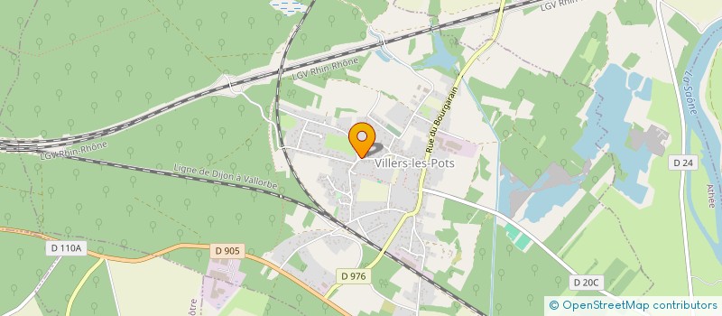 localisation de l'entreprise MONSIEUR MICHEL FABRE  VILLERS-LES-POTS