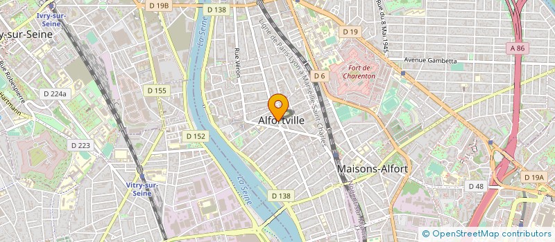 localisation de l'entreprise MONSIEUR MICHEL FABRE à MAISONS-ALFORT