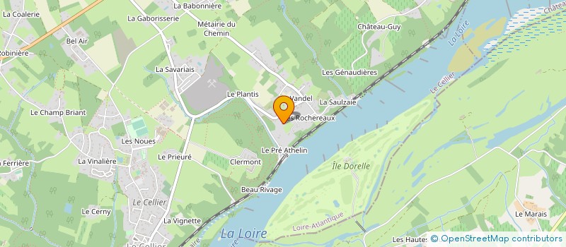 localisation de l'entreprise MONSIEUR MICHEL FABRE  LA BAULE-ESCOUBLAC