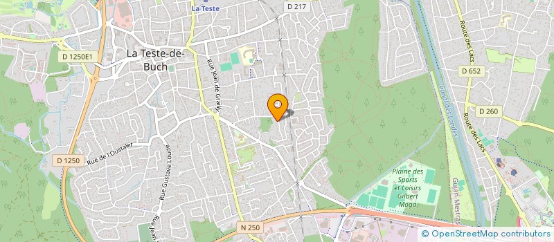 localisation de l'entreprise MONSIEUR MICHEL FADEUILHE à LA TESTE-DE-BUCH