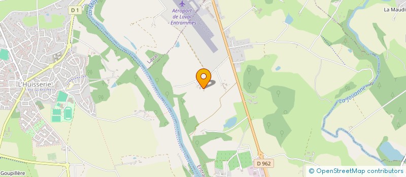 localisation de l'entreprise MONSIEUR MICHEL FAGUER  ENTRAMMES