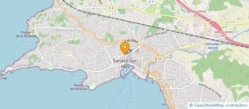 localisation de l'entreprise MONSIEUR MICHEL FALCO à SANARY-SUR-MER