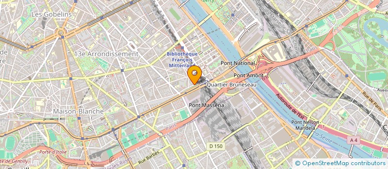 localisation de l'entreprise MONSIEUR MICHEL FAQUOURIAL  PARIS