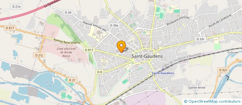 localisation de l'entreprise MONSIEUR MICHEL FARGE à SAINT-GAUDENS