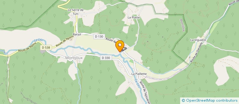 localisation de l'entreprise MONSIEUR MICHEL FARKAS  MONTJOUX