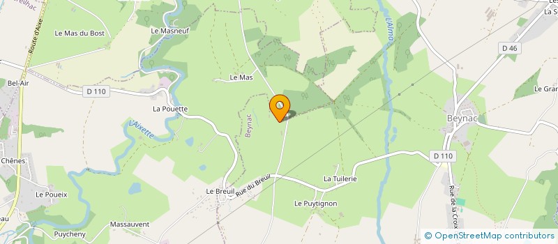 localisation de l'entreprise MONSIEUR MICHEL FAUCHER à BEYNAC