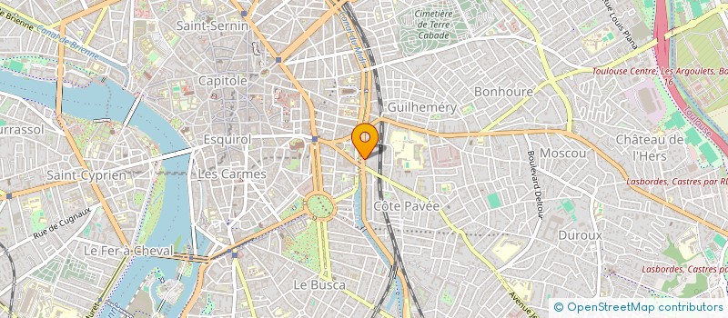 localisation de l'entreprise MONSIEUR MICHEL FAUCHER à TOULOUSE