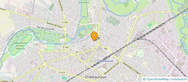localisation de l'entreprise MONSIEUR MICHEL FAUCONNIER à CHATEAUROUX
