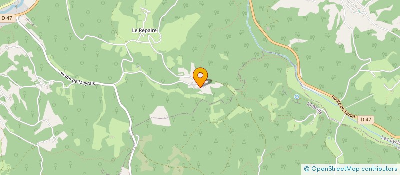 localisation de l'entreprise MONSIEUR MICHEL FAUJANET  TAMNIES